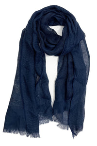 Plain Mesh Scarf