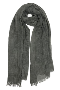Plain Crinkle Scarf