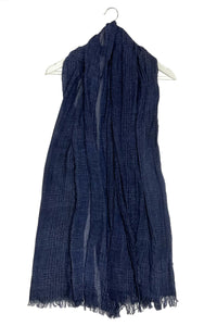 Plain Crinkle Scarf