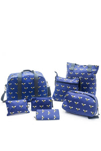 Bee Insect Print Bag Collection - Cosmetics - Fashion Scarf World