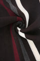 Three Stripes Knitted Tassel Unisex Scarf - Fashion Scarf World