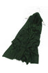 Plain Colour Pure Cashmere Scarf - Bottle Green