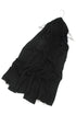 Plain Colour Pure Cashmere Scarf - Black