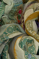 Handmade In Nepal Boho Paisley Scarf - Green