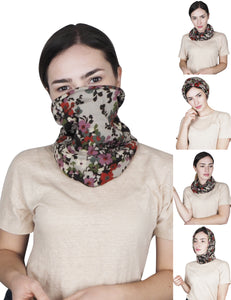 Mini Floral Print Snood