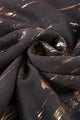 Rose Gold Foiled Brushed Butterfly Scarf - Fashion Scarf World
