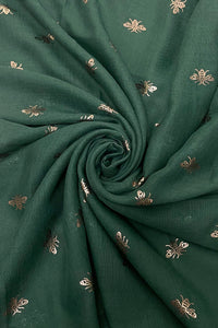 Rose Gold Bee Print Scarf