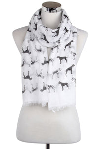 Great Dane Cotton Scarf - Fashion Scarf World