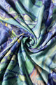 Van Gogh Irises Print Frayed Scarf - Fashion Scarf World