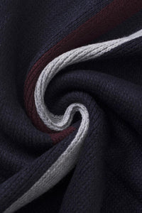 Three Stripes Knitted Tassel Unisex Scarf - Fashion Scarf World