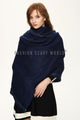 Cosy Plain Coloured Frayed Scarf - Fashion Scarf World