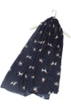 Jack Russell Dog Printed Scarf