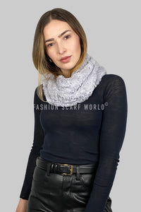 Starry Night Foiled Soft Twist Snood