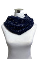 Starry Night Foiled Soft Twist Snood