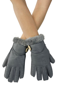 Handmade Soft Leather Gloves - Fashion Scarf World