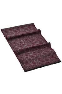 Soft Paisley Print Frayed Unisex Scarf - Fashion Scarf World