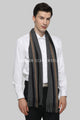 Three Stripes Knitted Tassel Unisex Scarf - Fashion Scarf World