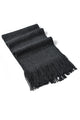 Plain Knitted Unisex Tassel Scarf - Fashion Scarf World