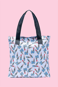 Lipstick Print Bag Collection - Shopper