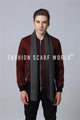 Mini Paisley Print Men Scarf - Fashion Scarf World