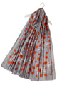 Poppy Print Silk Scarf
