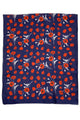 Poppy Print Silk Scarf