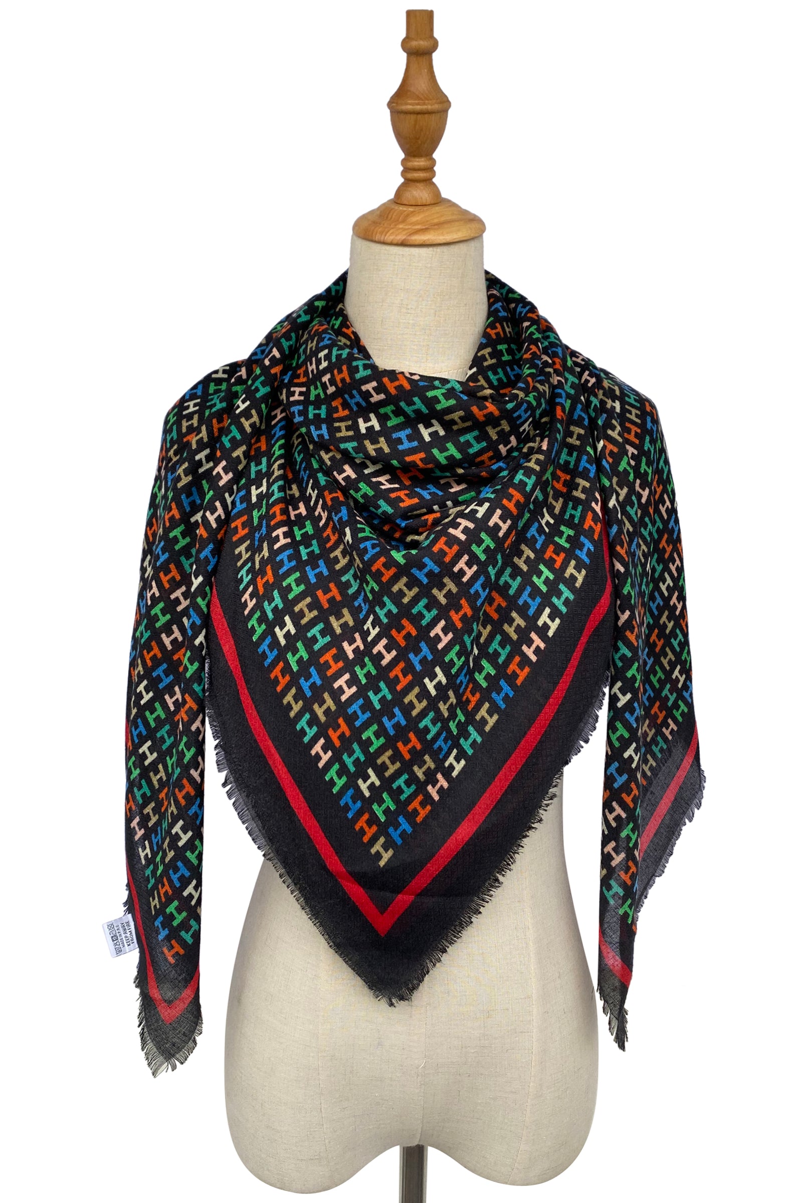 Printed sales square scarf