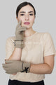 Preppy Style Bow Touchscreen Gloves