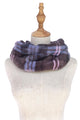Colourful Tartan Soft Snood - Fashion Scarf World
