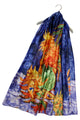 Van Gogh Sunflower Print Silk Scarf - Fashion Scarf World
