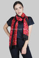 Christmas Tree Print Silk Scarf
