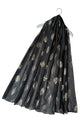 Rose Gold Leaf Print Scarf