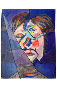 Picasso Cubism Self Portrait Painting Print Art Scarf 3727