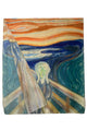 Edvard Munch Impressionist The Scream Painting Print Art Silk Scarf