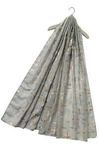 Rose Gold Dash Foiled Scarf