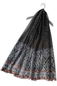 Pretty Moroccan Style Print Scarf - Fashion Scarf World