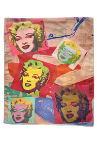 Andy Warhol Pop Art Marylin Monroe Painting Print Art Scarf 3825