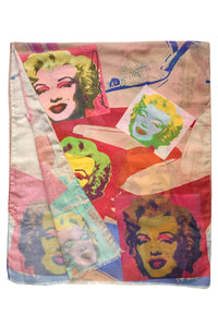 Andy Warhol Pop Art Marylin Monroe Painting Print Art Scarf 3825