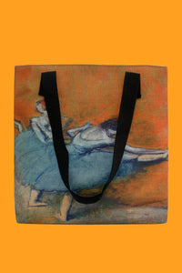 Edgar Degas Dancers At The Barre Canvas Shopper