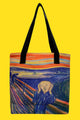 Edvard Munch The Scream Canvas Shopper