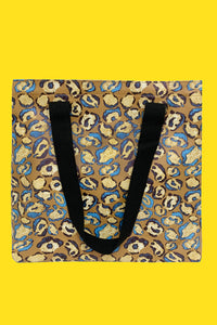 Abstract Leopard Print Bag Collection - Shopper