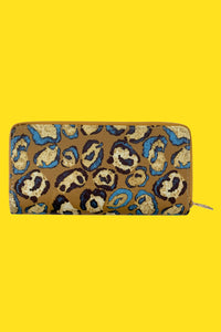 Abstract Leopard Print Bag Collection - Purse