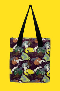 Retro Greyhound Dog Bag Collection - Shopper