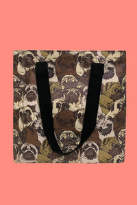 Pug Dog Camo Bag Collection - Shopper
