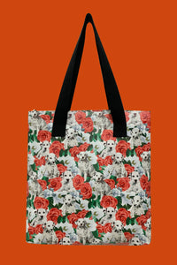 Dalmatian Dog & Rose Bag Collection - Shopper