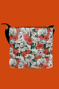 Dalmatian Dog & Rose Bag Collection - Crossbody