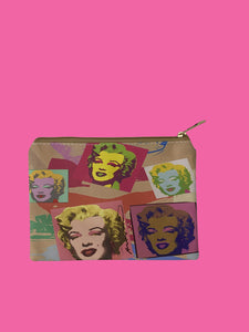 Andy Warhol Pop Art Marilyn Monroe Bag Collection - Mini Clutch