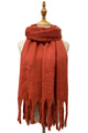 Plain Tassel Blanket Scarf