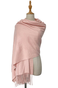 Soft Wool Tassel Blanket Wrap Scarf