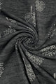 Reversible Soft Wool Tree Print Frayed Edge Scarf